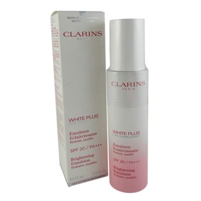 Clarins emulsja do twarzy White Plus Emulsion Eclaircissante SPF20 75 ml