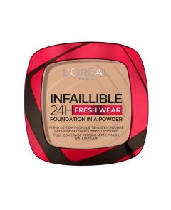 L`Oreal Infaillible 24H Fresh Wear Foundation In A Powder długotrwały podkład do twarzy w pudrze 120 Vanilla 9g
