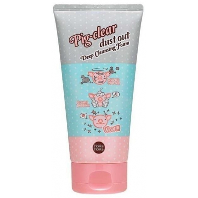 Holika Pig Clear Dust Out Deep Cleansing Foam 150m