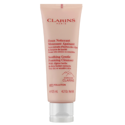CLARINS SOOTHING GENTLE FOAMING CLEANSER 125ML