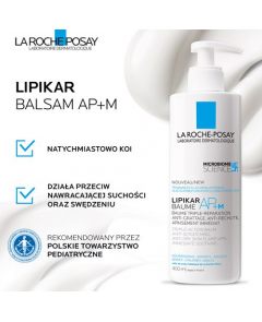 La Roche-Posay Lipikar Baume AP+M regenerujący balsam do ciała dla skóry suchej i atopowej 400 ml