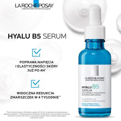 La Roche-Posay Hyalu B5 przeciwzmarszczkowe i regenerujące serum do twarzy 30 ml