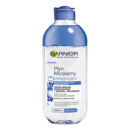 Garnier Dwufazowy micealarny z bławatkiem 400 ml Garnier Dwufazowy micealarny z bławatkiem 400 ml