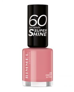 Rimmel 60 Seconds Super Shine lakier do paznokci Preppy in Pink 8 ml