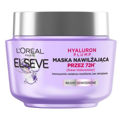 L’Oréal Paris Elseve Hyaluron Plump maska do włosów z kwasem hialuronowym 300 ml