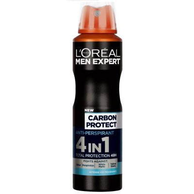 L`Oreal Men Expert Carbon Protect 4w1 Anti-Perspirant Dezodorant 150 ml