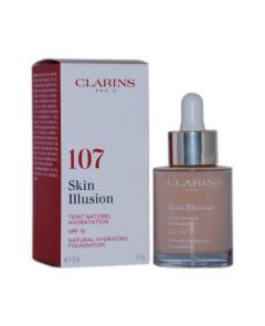 Clarins podkład nawilżający Skin Illusion Natural Hydrating Foundation SPF 15 107 Beige 30ml