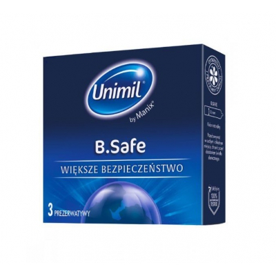 UNIMIL B. Safe prezerwatywy 3szt.