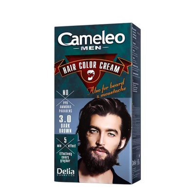Delia Cam Farba do włosów MEN 3.0 ciemny brąz 30ml