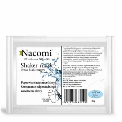 NACOMI Shaker Mask kwas hialuronowy 25g