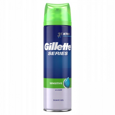 Gillette żel do golenia series sensitive 200ml