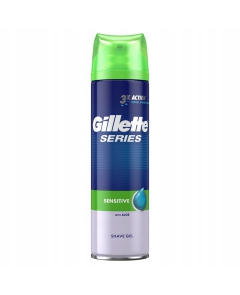 Gillette żel do golenia series sensitive 200ml