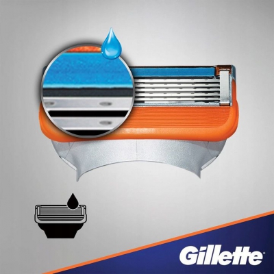 Gillette Fusion 5 ostrza wkłady do maszynki do golenia 8szt