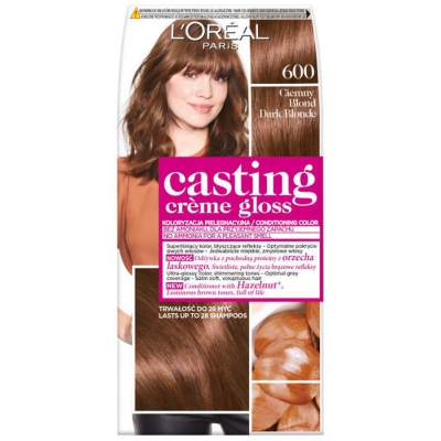 Loreal casting creme gloss 600 ciemny blond - farba do włosów