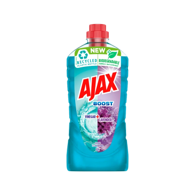 AJAX Boost Płyn czyszczący ocet + lawenda 1L