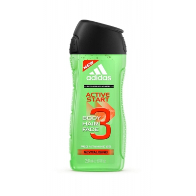 Adidas Active Start 3w1 Męski Żel pod Prysznic 250ml