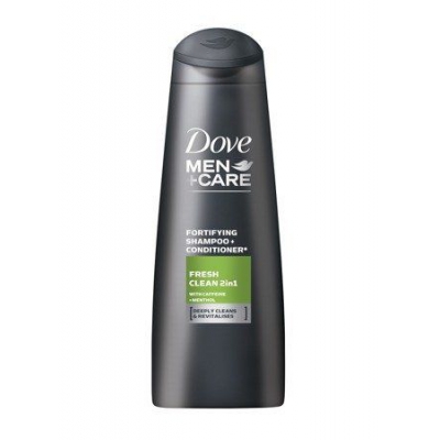 Dove Men + Care Fresh Clean 2in1 Szampoo + Conditioner szampon i odżywka 2w1 Caffeine & Menthol 400ml