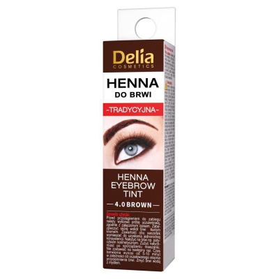 Delia Cosmetics Henna do brwi 4.0 Brązowa