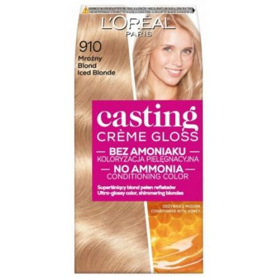 L`Oreal Casting Creme Gloss Farba do włosów 910 Mroźny Blond