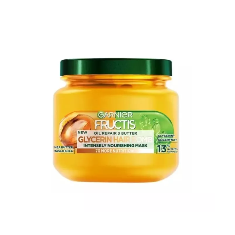 Garnier Fructis Hair food Oil Repair Butter odżywcza maska do włosów suchych i normalnych 320 ml