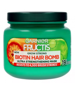 Garnier Fructis Grow Strong Biotin Hair Bomb Maska do Włosów 320 ml