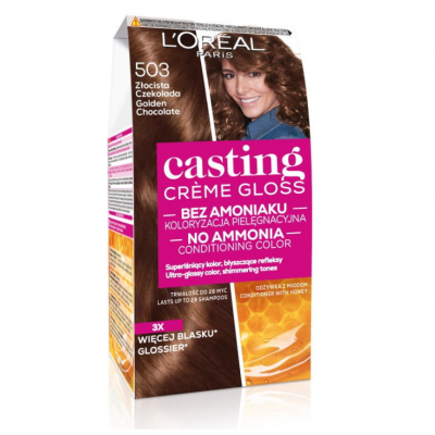L'Oréal Casting Creme Gloss Farba do włosów 503 czekoladowe toffi