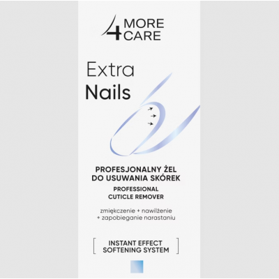 More4Care Extra Nails Profesjonalny żel do usuwania skórek 10 ml