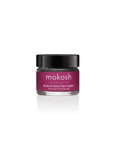 Mokosh wygładzająco-oczyszczająca maska do twarzy figa z węglem 15 ml