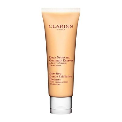 Clarins One Step Gentle Exfoliating Cleanser oczyszczający peeling do wszystkich typów skóry 125 ml