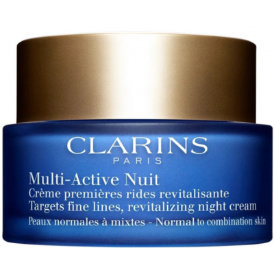 Clarins Multi Active Nuit Normal To Combination Skin krem do twarzy na noc 50 ml
