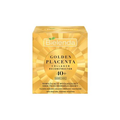 Bielenda Golden Placenta Collagen Reconstructor liftingujący krem ujędrniający 50+ do twarzy 50 ml
