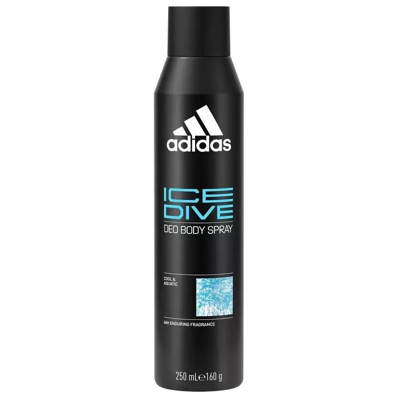 Adidas Ice Dive Dezodorant w sprayu 250 ml Adidas Ice Dive Dezodorant w sprayu 250 ml