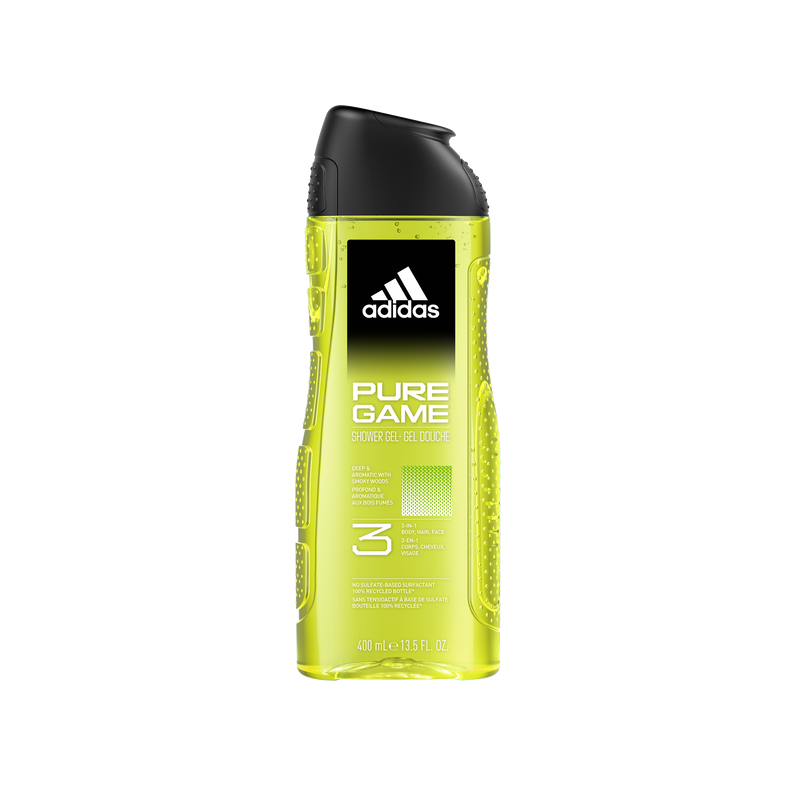 Adidas Pure Game 3w1 Żel pod prysznic dla niego 400 ml Adidas Pure Game 3w1 Żel pod prysznic dla niego 400 ml