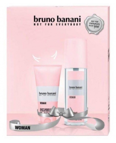 Bruno Banani Zestaw prezentowy Woman (deo naturalny spray 75ml+żel pod prysznic 50ml)