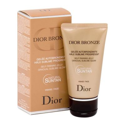 DIOR BRONZE SELF TANNING JELLY GRADUAL SUBLIME GLOW FACE 50ML