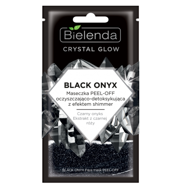 Bielenda Crystal Glow Maseczka PEEL-OFF Black Onyx