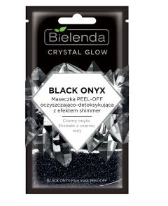 Bielenda Crystal Glow Maseczka PEEL-OFF Black Onyx