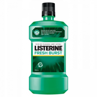 Listerine Fresh Burst Płyn do płukania ust 500 ml