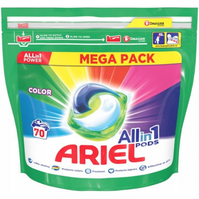 Ariel Allin1 Pods Color Kapsułki do prania 70 prań