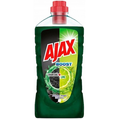 Ajax Boost Charcoal Lime Płyn do Podłóg 1L