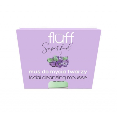Fluff Mus do mycia twarzy leśne jagody 50 ml