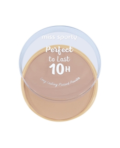 MISS SPORTY PERFECT TO LAST 10H PUDER 010 PORCELAIN