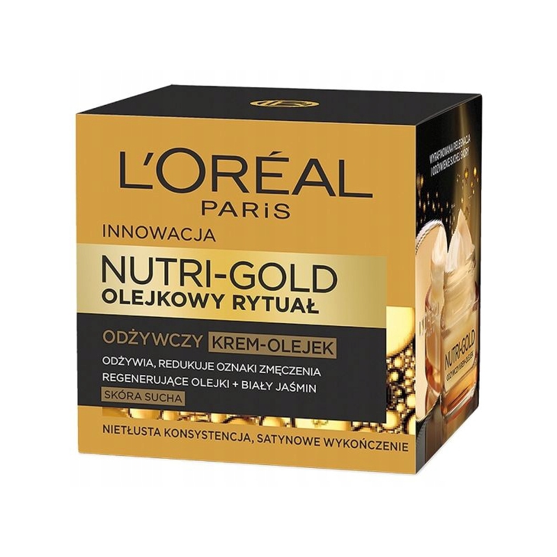 LOreal nutrigold olejek rytuał odżywczy krem-olejek 50 ml