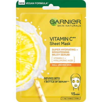 Garnier Skin Naturals Vitamin C Maseczka na tkaninie intensywnie nawilżająca
