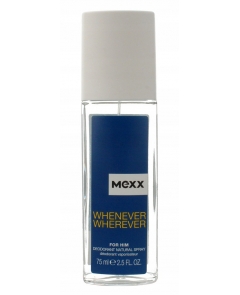 Mexx Wherever Wherever dezodorant z atomizerem dla mężczyzn 75 ml