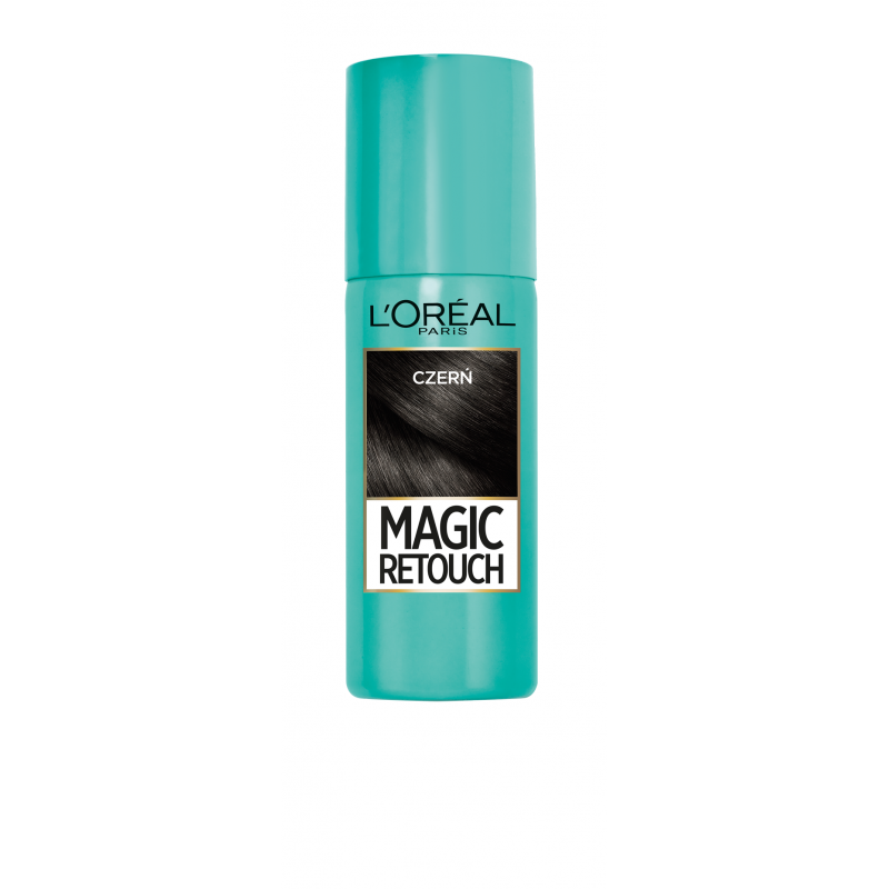 LOreal Paris Magic Retouch spray do retuszu odrostów Czerń 75 ml LOreal Paris Magic Retouch spray do retuszu odrostów Czerń 75 ml