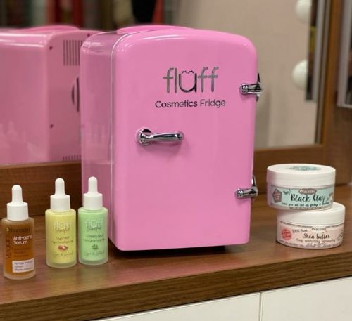 Przechowywanie kosmetyków - lodówka na kosmetyki Fluff